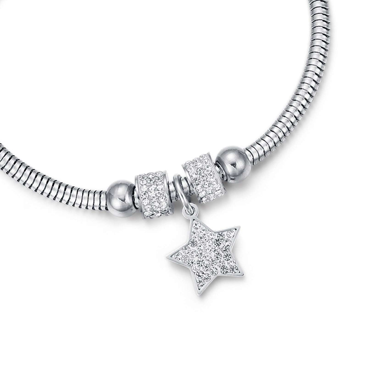 Bracciale in acciaio Luca Barra-BK1937