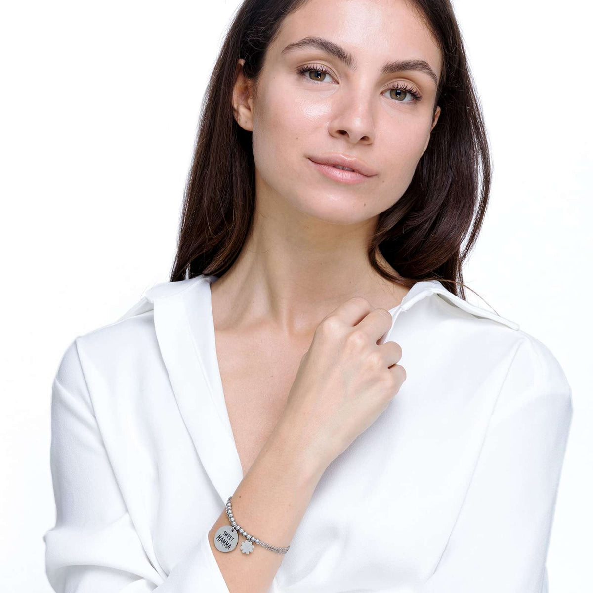 Bracciale in acciaio Luca Barra-BK2044