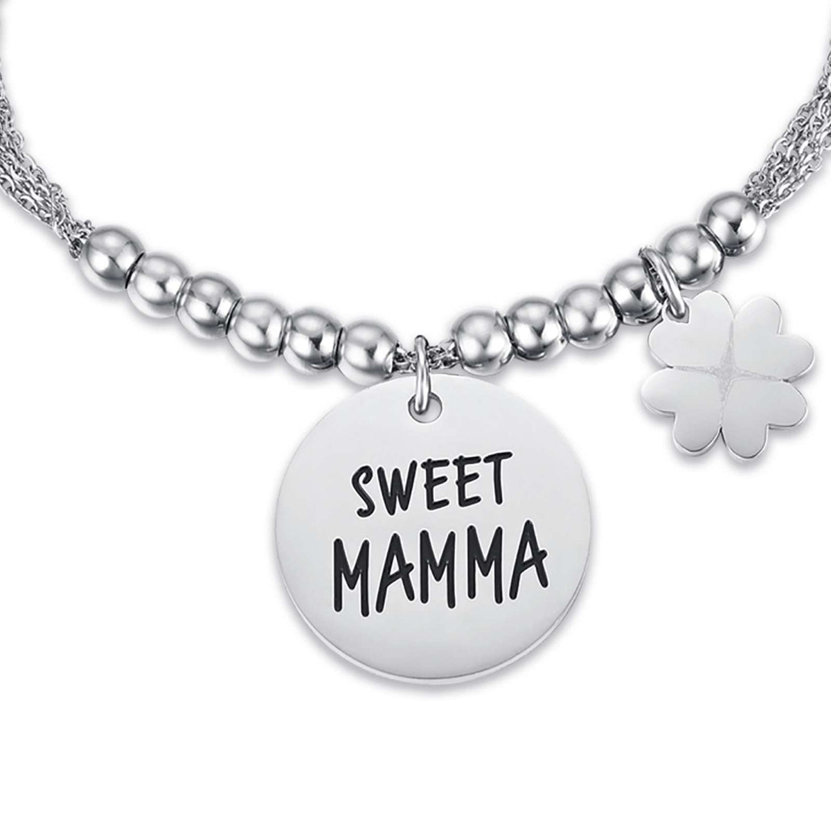 Bracciale in acciaio Luca Barra-BK2044