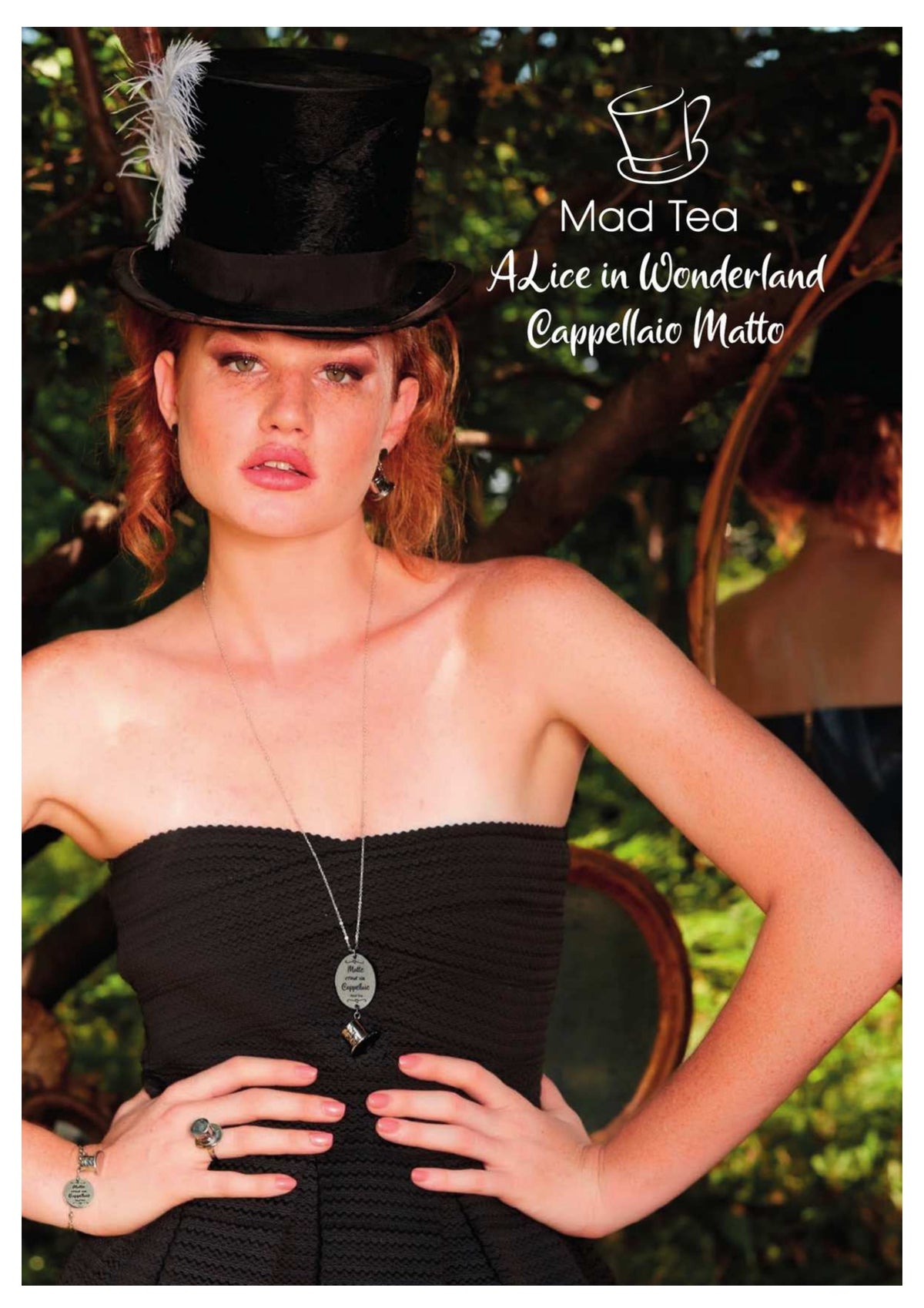 Bracciale in acciaio Mad Tea collezione Alice in Wonderland-AWB009