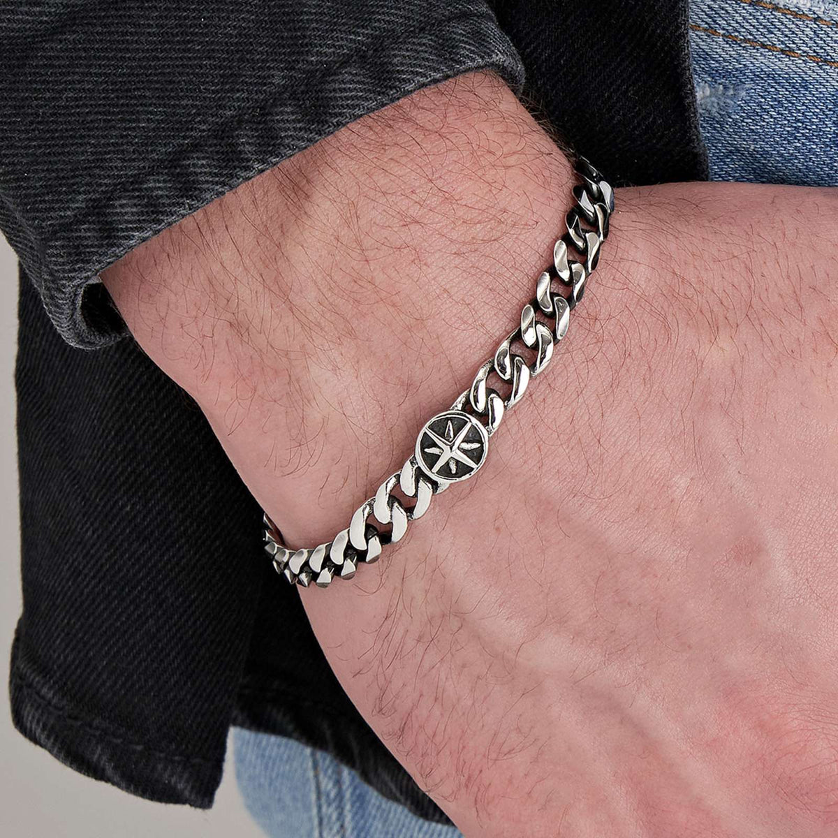 Bracciale in acciaio Luca Barra-BA1207