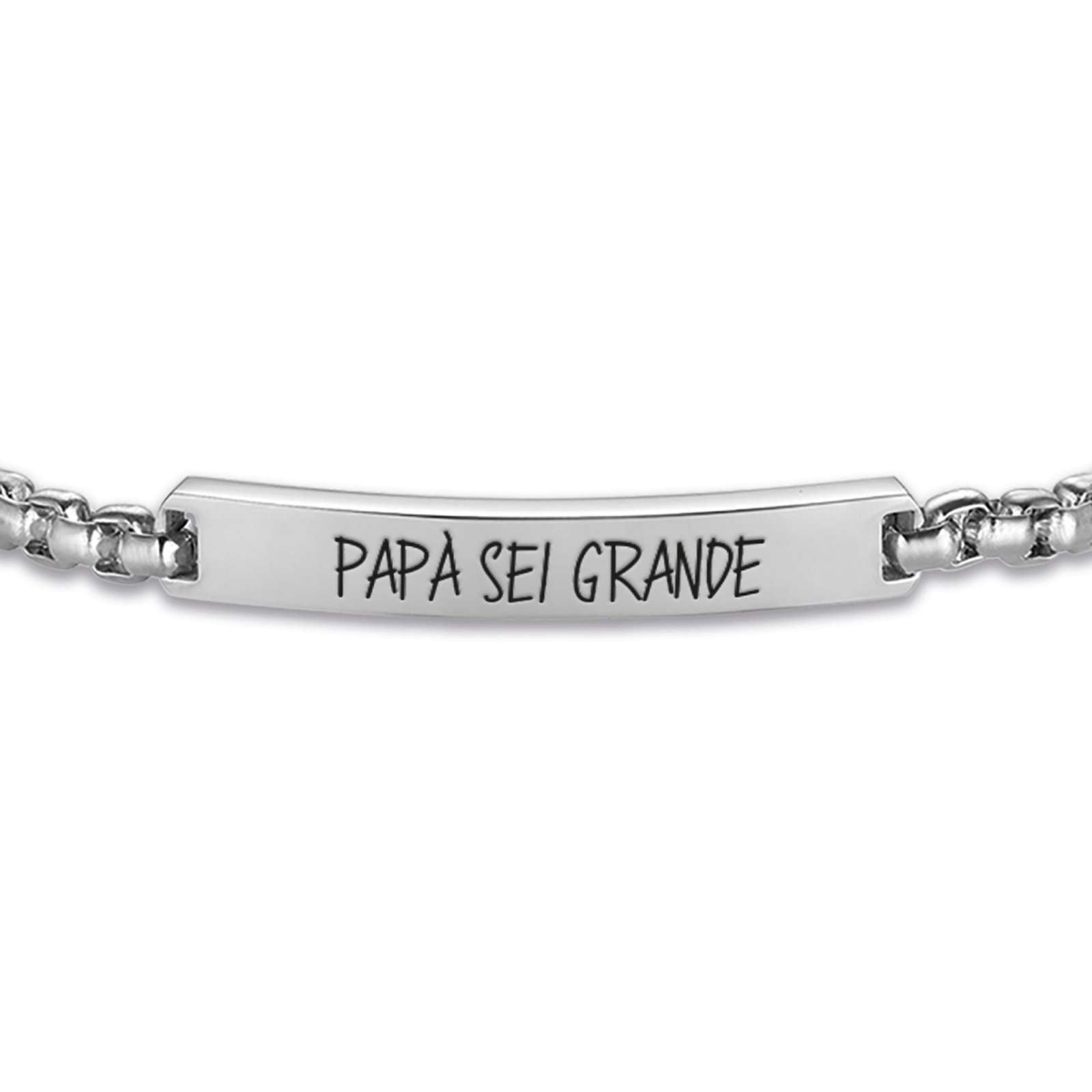 Bracciale in acciaio Luca Barra-BA1291 - Gioielleria Nasi