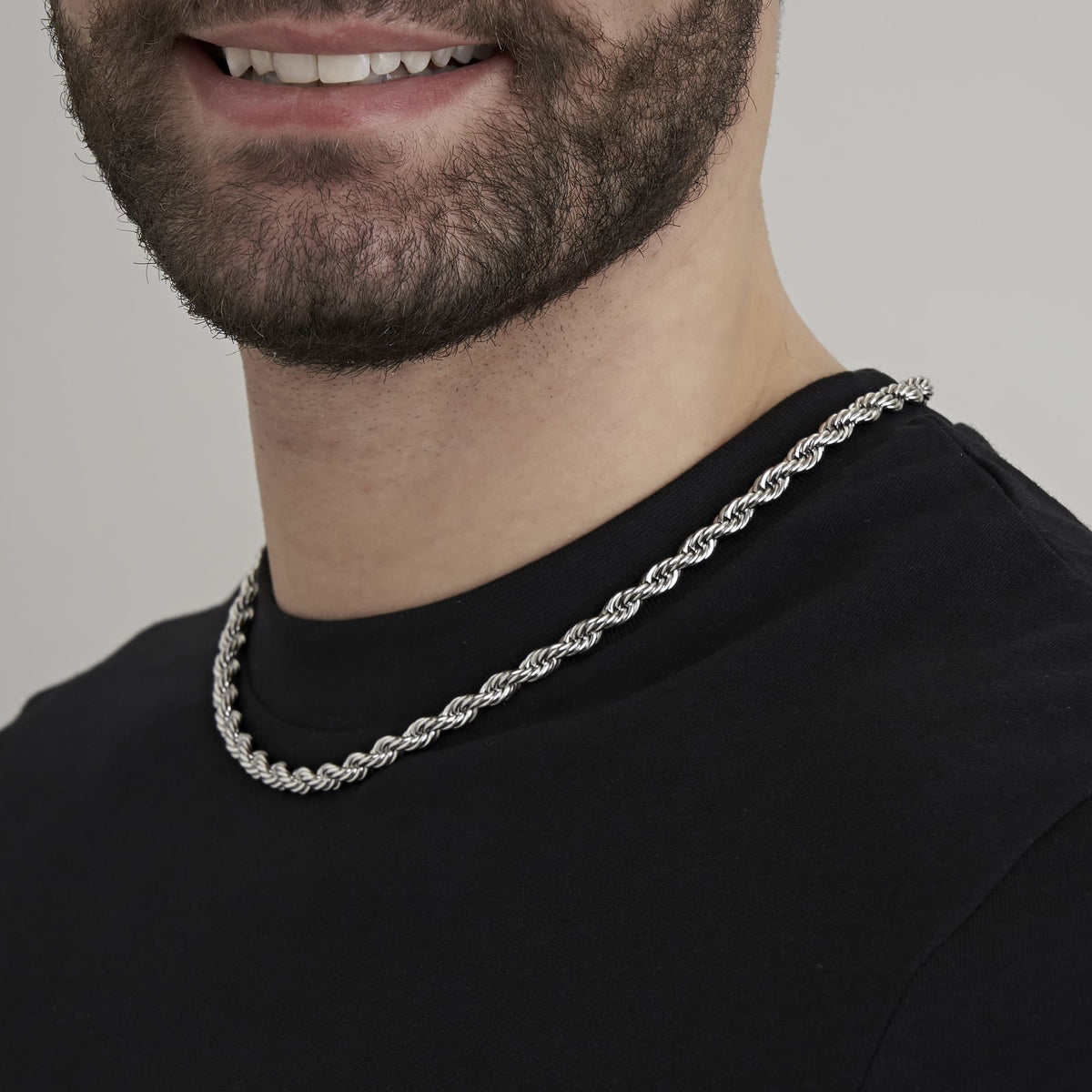 Collana in acciaio Luca Barra-CL246