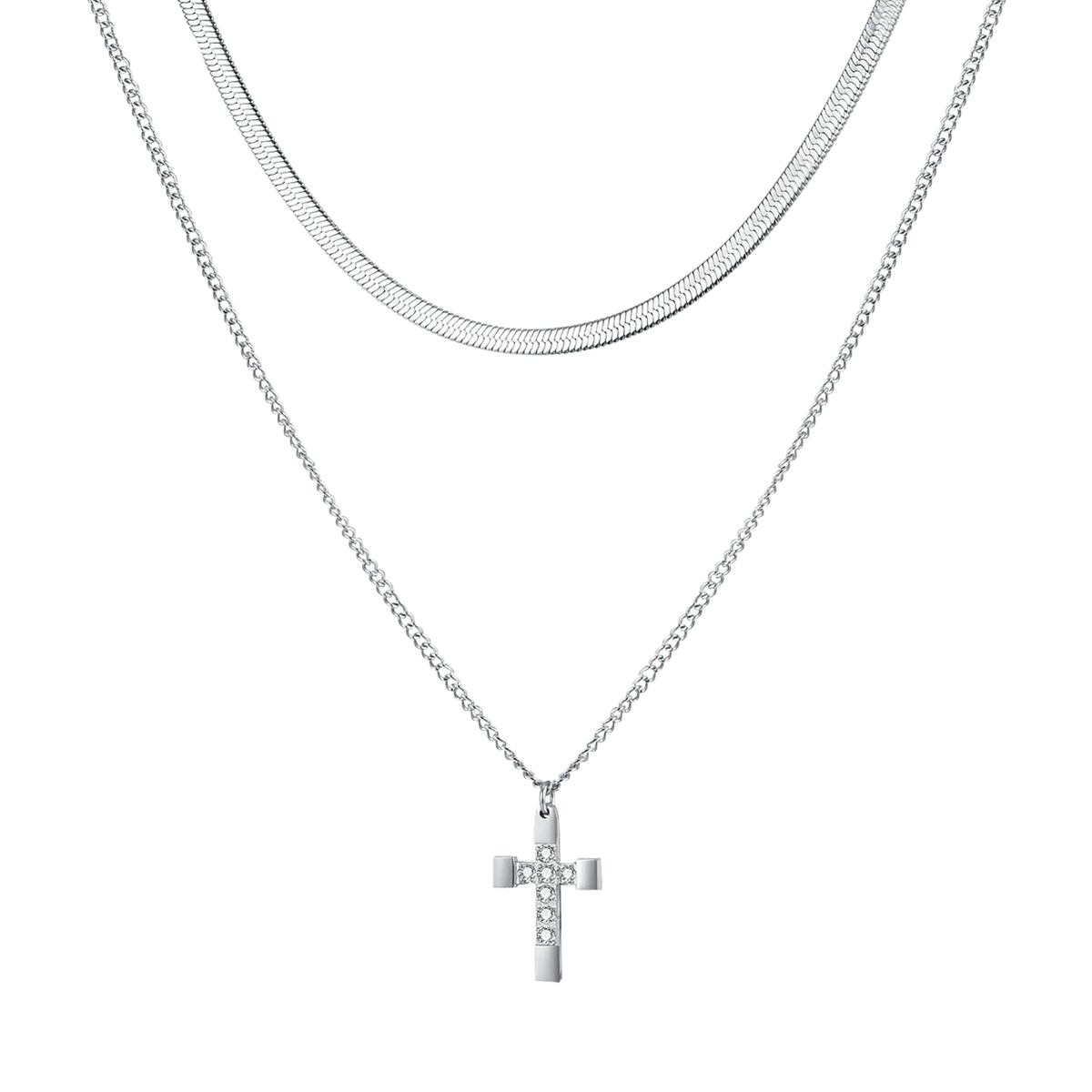 Collana in acciaio Luca Barra-CK1831