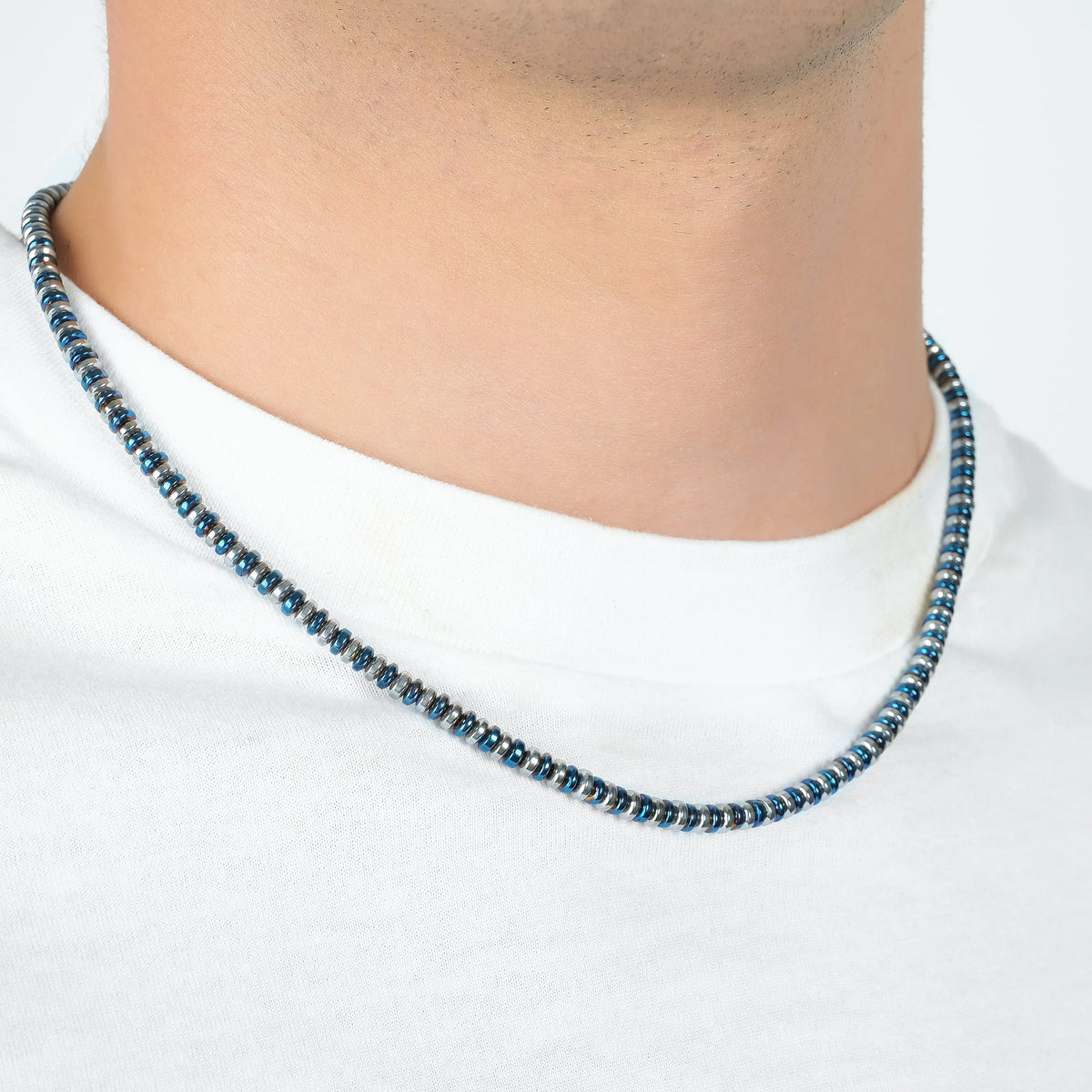 Collana in acciaio Luca Barra-CL295