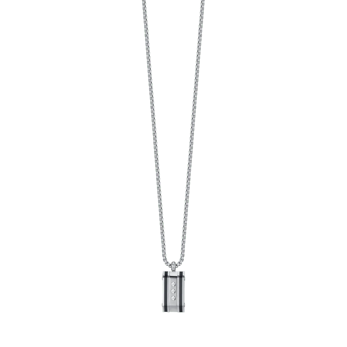 Collana in acciaio Luca Barra-CA452