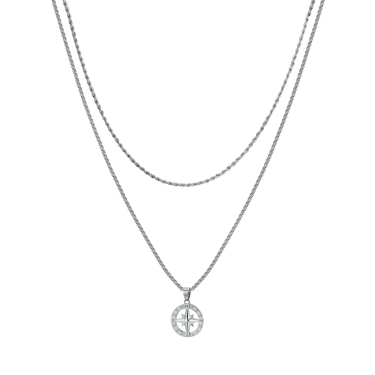 Collana in acciaio Luca Barra-CA456