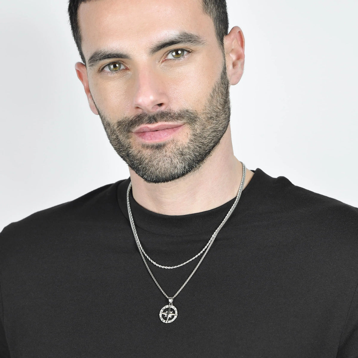 Collana in acciaio Luca Barra-CA456