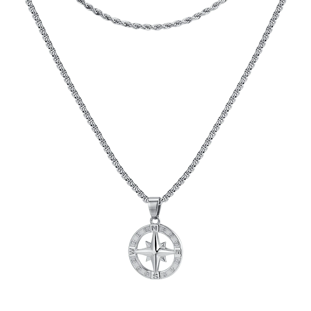 Collana in acciaio Luca Barra-CA456