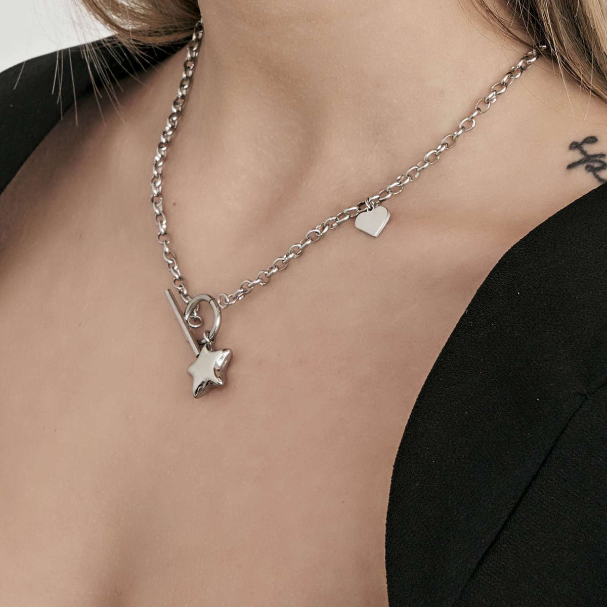 Collana in acciaio Luca Barra-CK1647