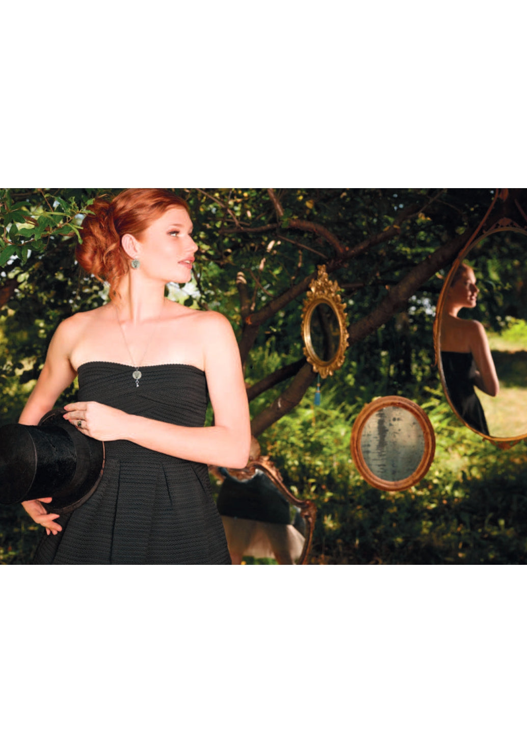 Collana in acciaio Mat Tea collezione Alice in Wonderland-AWC043