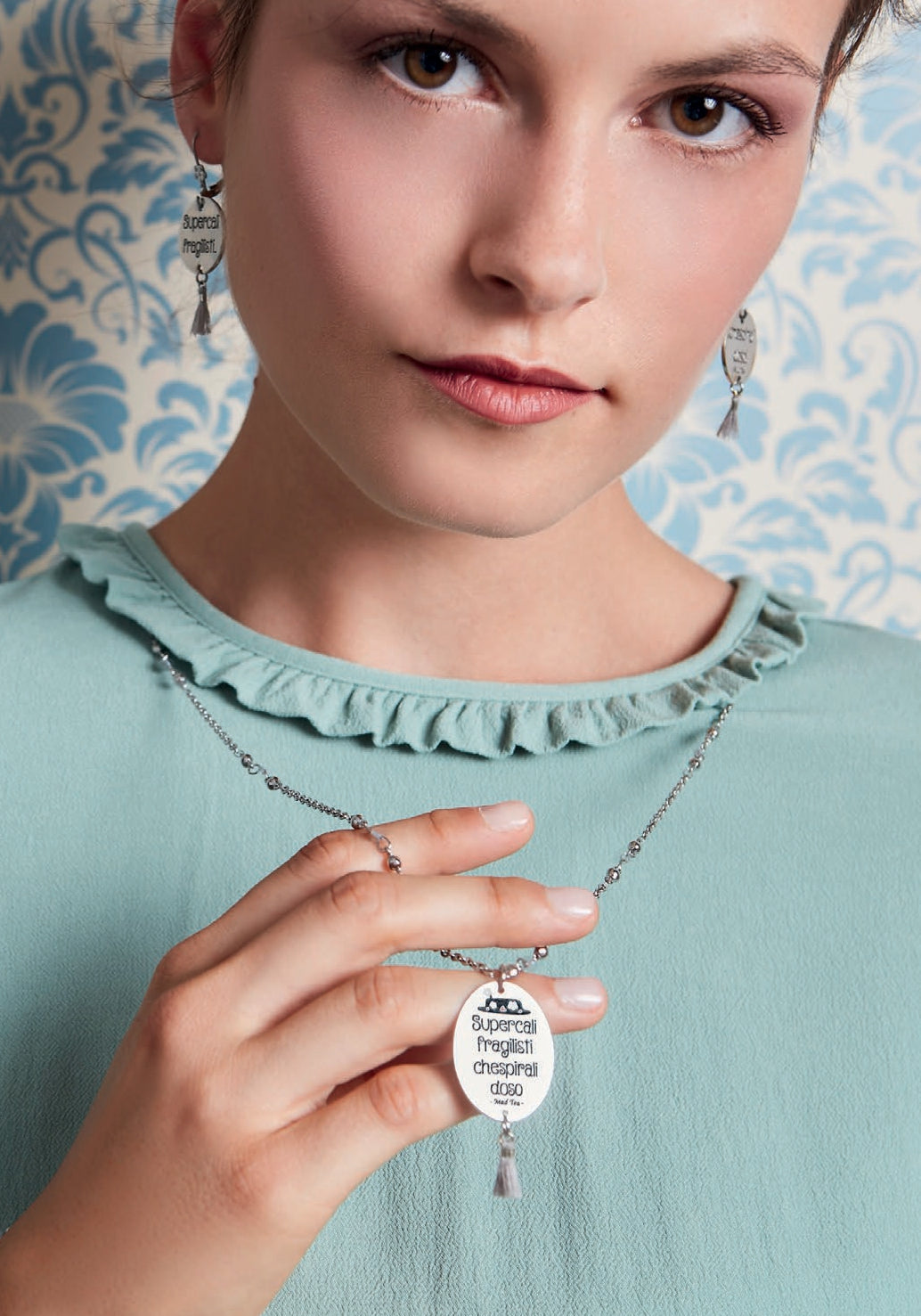 Collana in acciaio Mad Tea collezione Mary Poppins-MAPC002