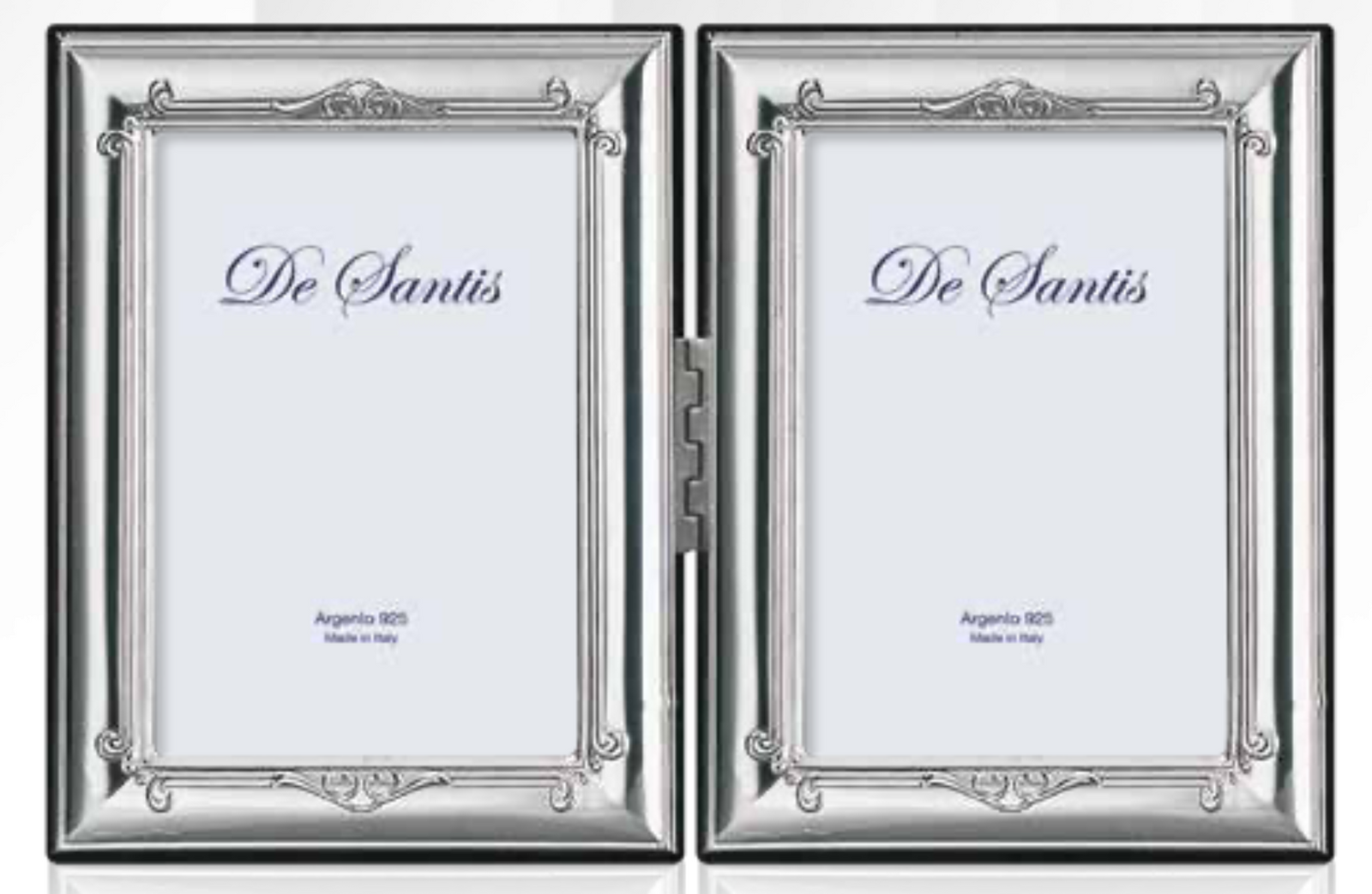 Cornice in argento doppia-500