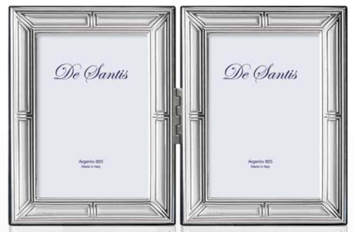 Cornice in argento doppia-502