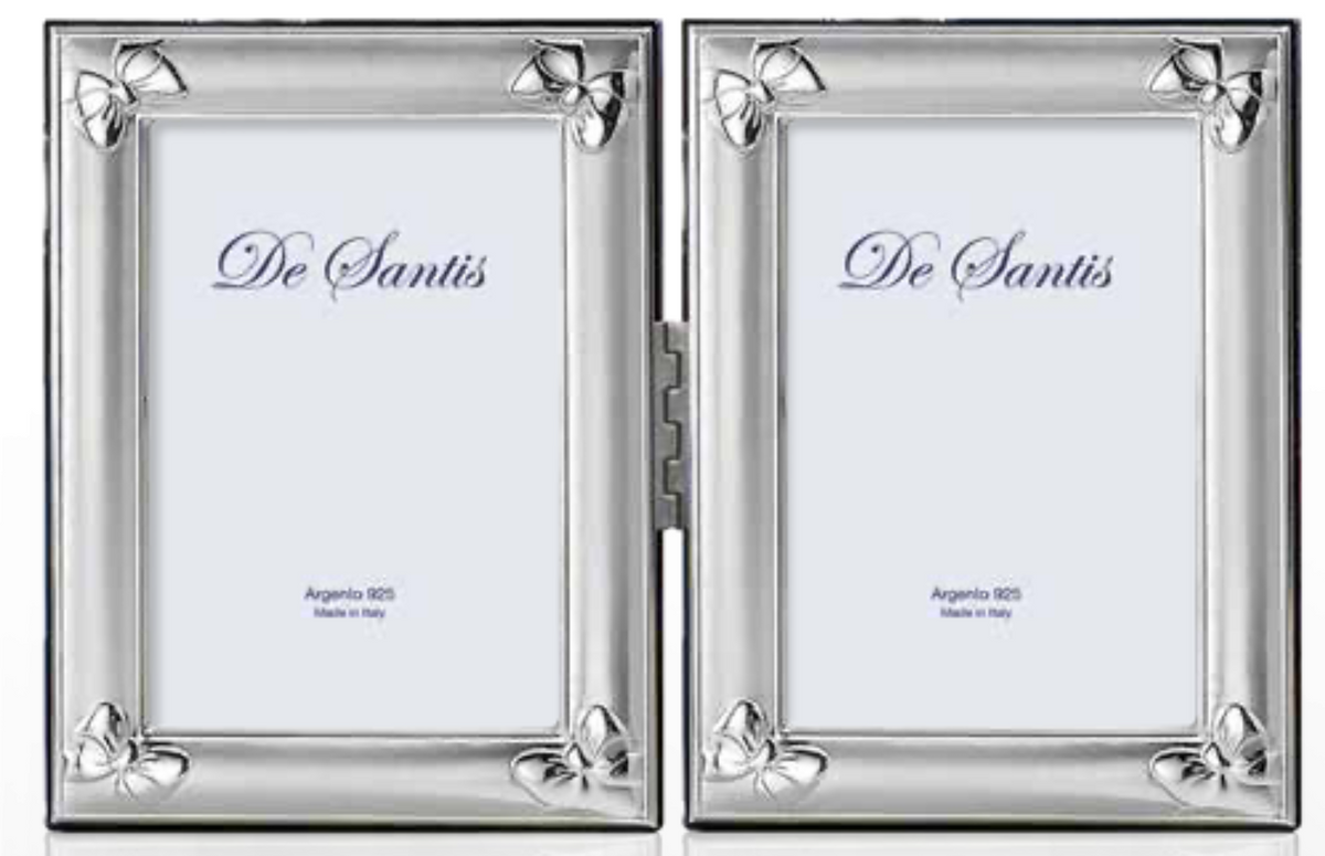 Cornice in argento doppia-506