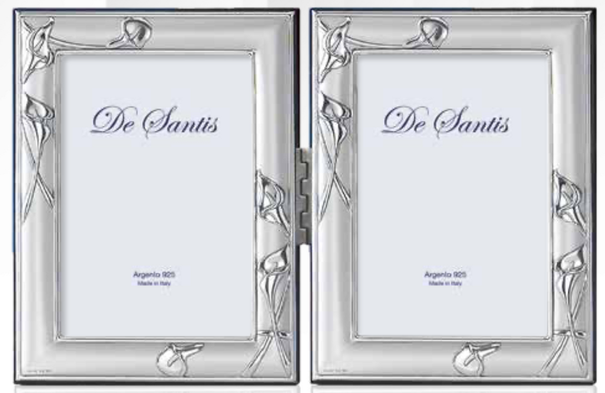 Cornice in argento doppia-508