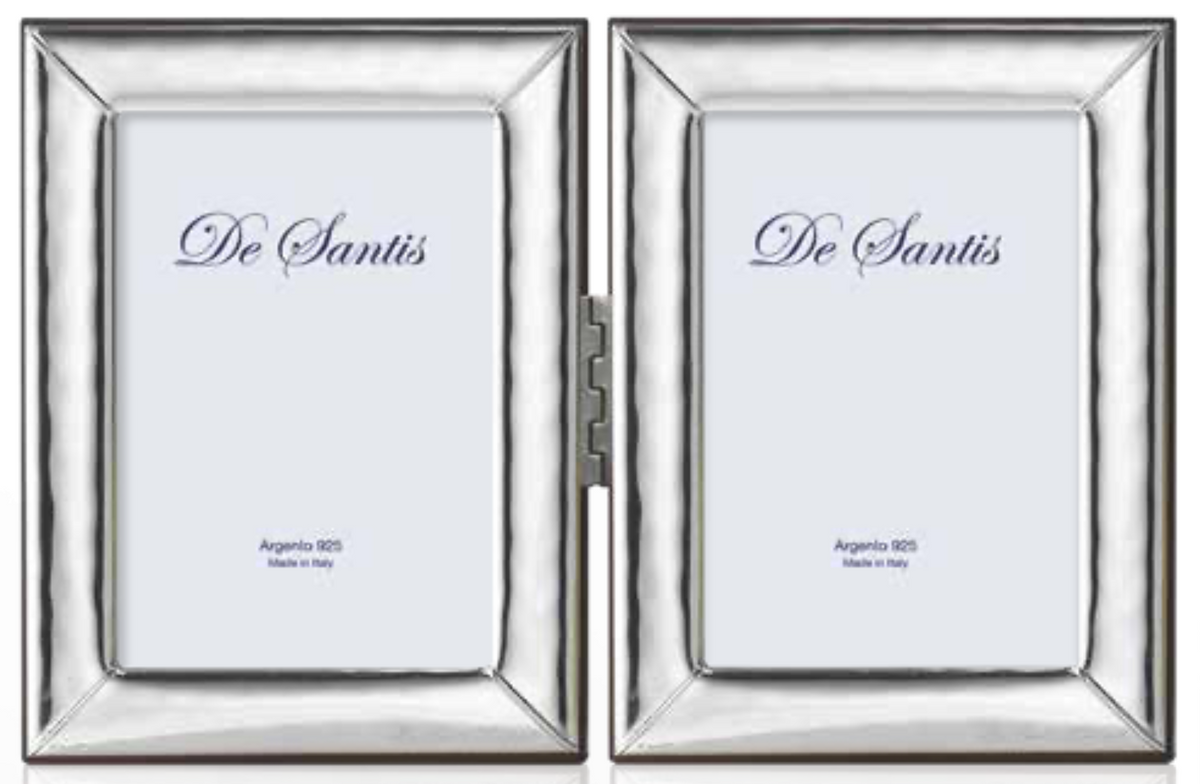 Cornice in argento doppia-513