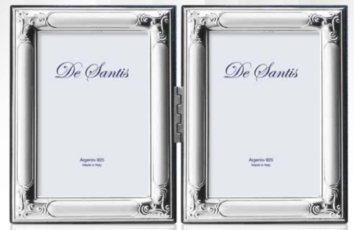 Cornice in argento doppia-515