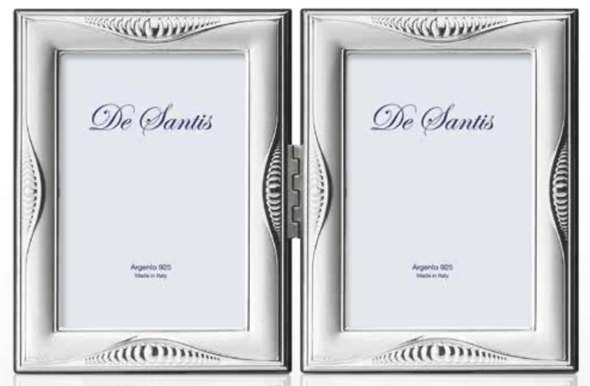 Cornice in argento doppia-520