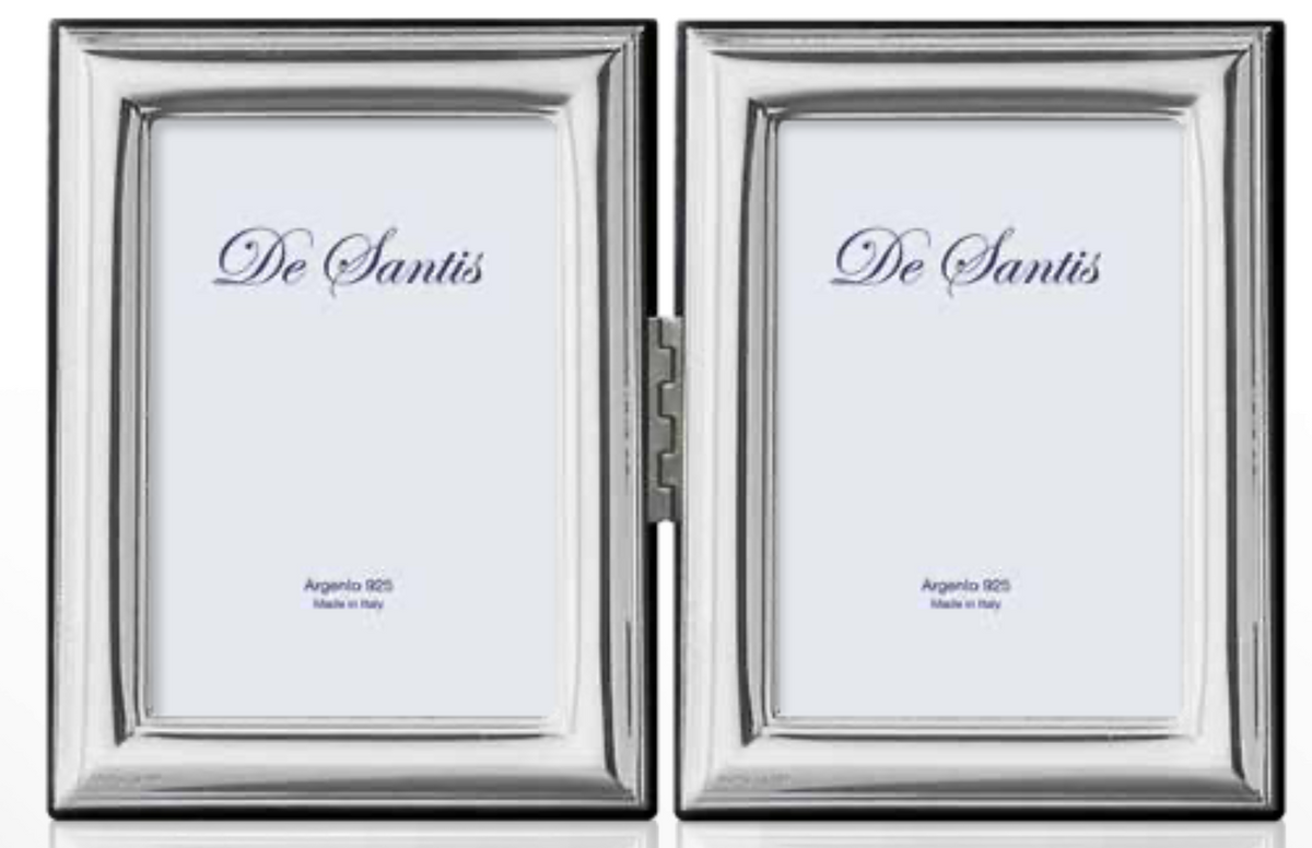 Cornice in argento doppia-525