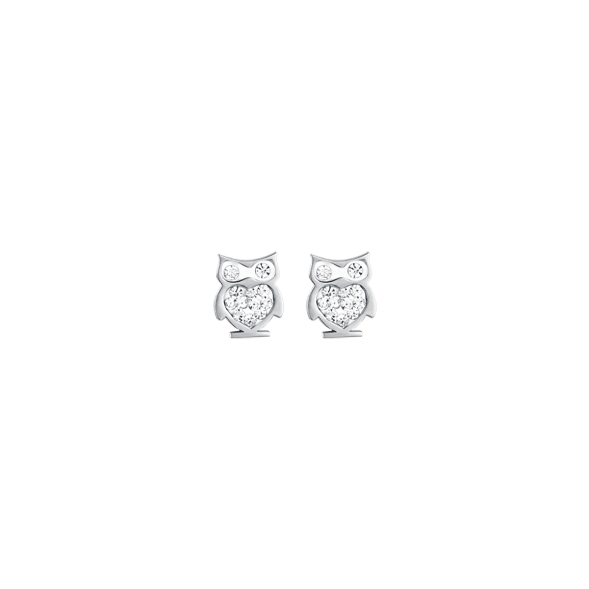 Orecchini Junior in acciaio Luca Barra-JO108