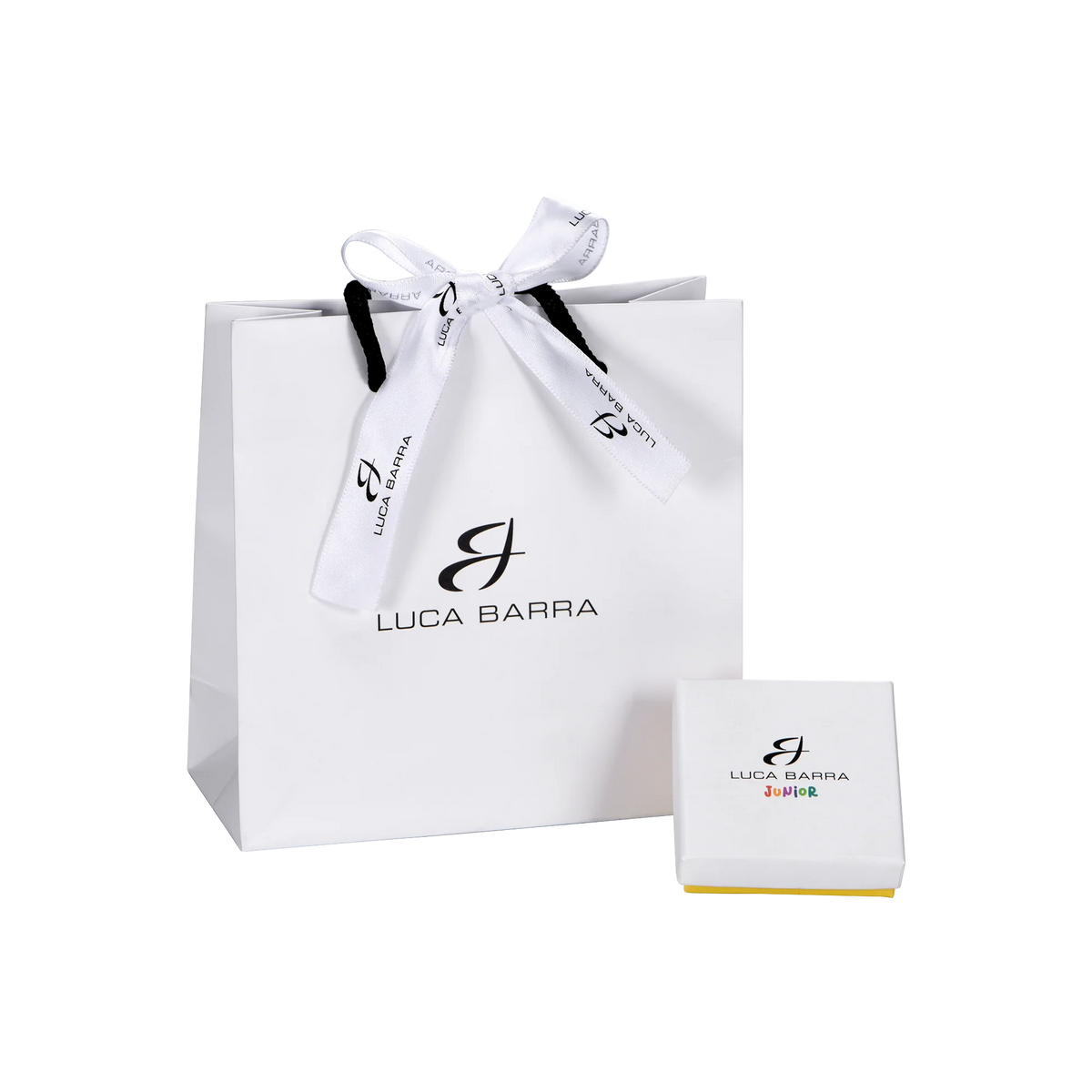 Orecchini Junior in acciaio Luca Barra-JO108