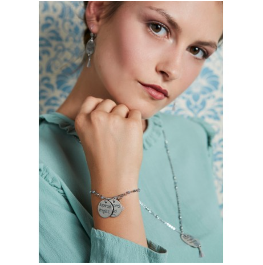 Bracciale in acciaio Mad Tea collezione Mary Poppins-MAPB002