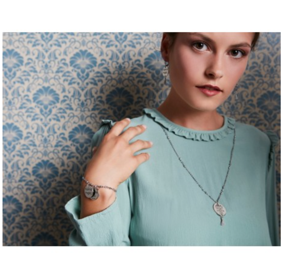 Bracciale in acciaio Mad Tea collezione Mary Poppins-MAPB002