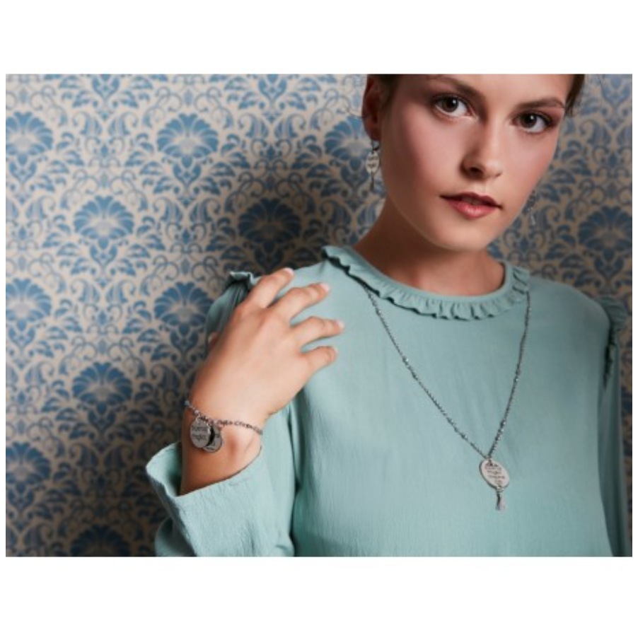 Collana in acciaio Mad Tea collezione Mary Poppins-MAPC002