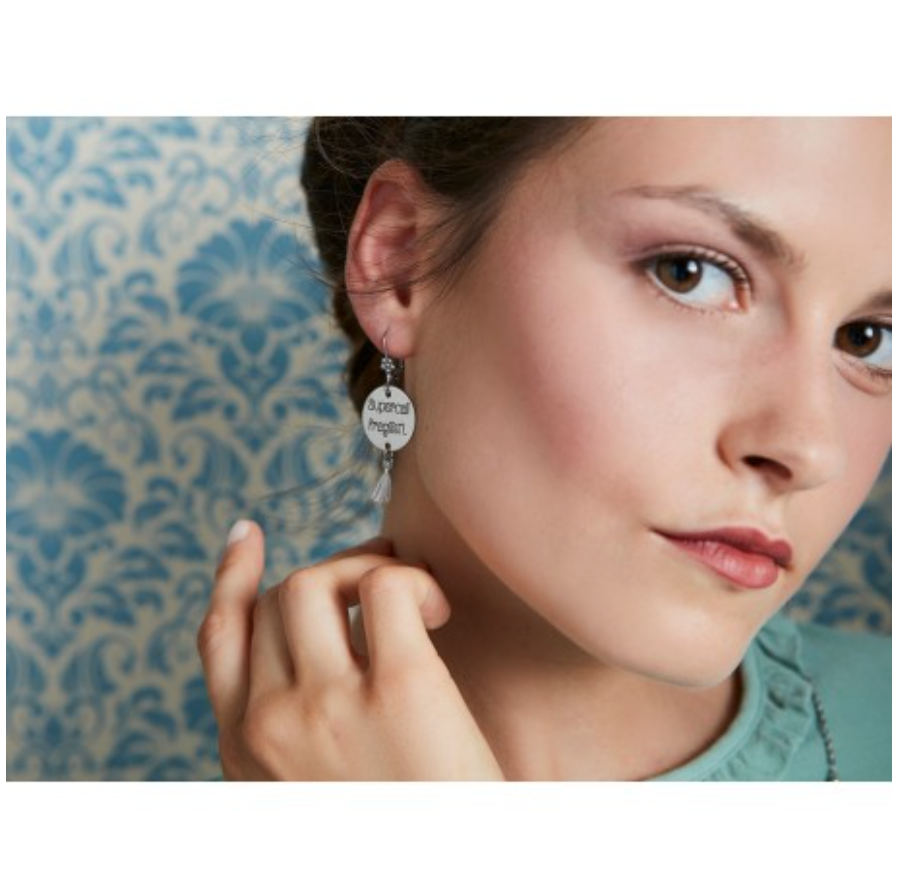 Orecchini in acciaio Mad Tea collezione Mary Poppins-MAPO002