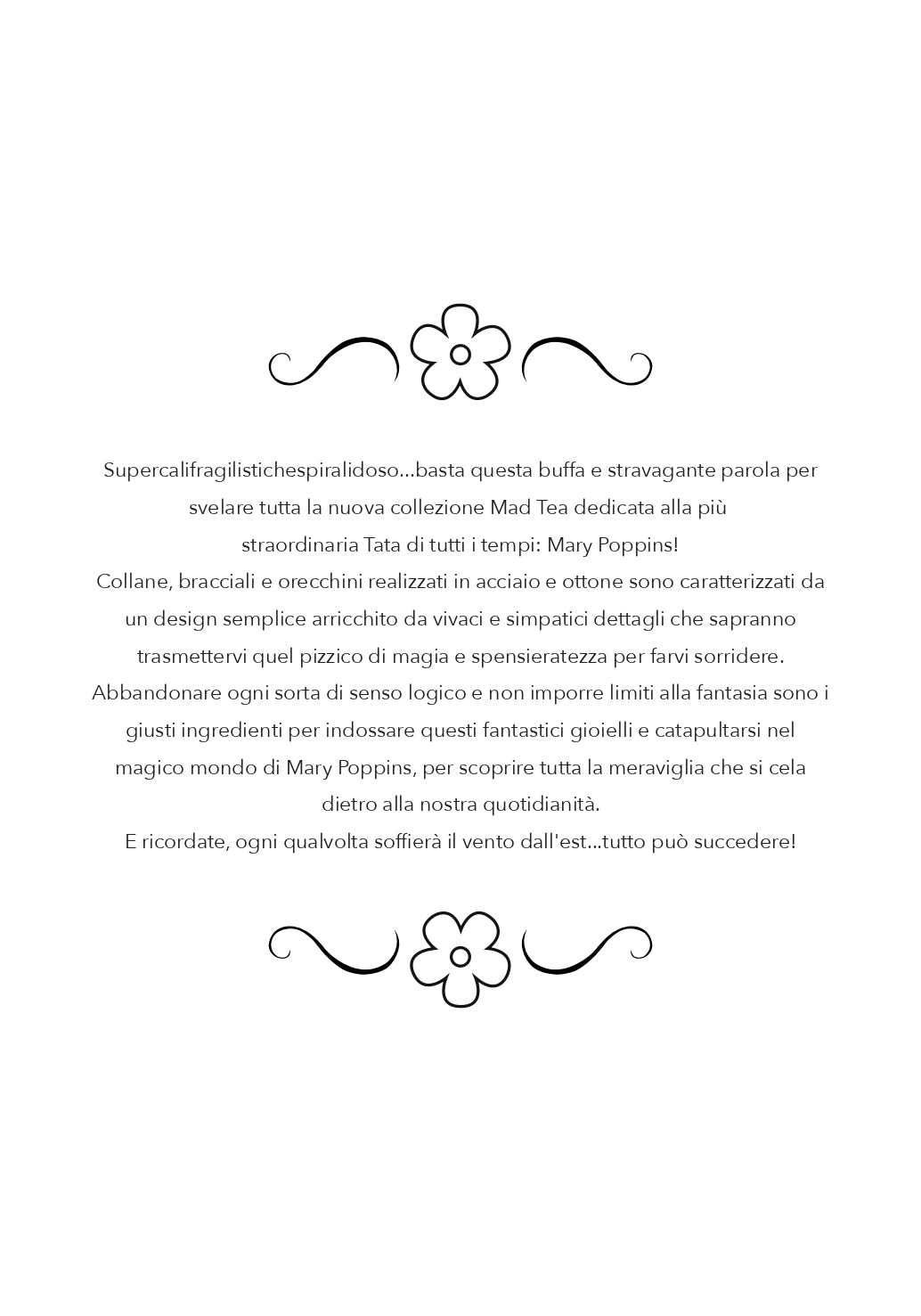 Orecchini in acciaio Mad Tea collezione Mary Poppins-MAPO002