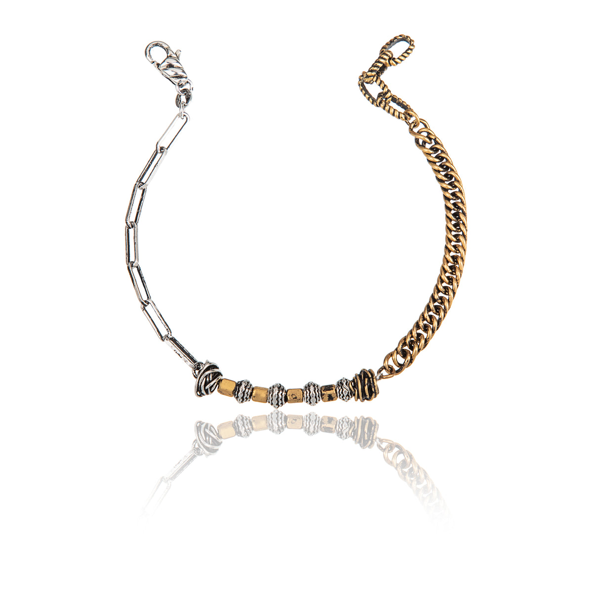 Bracciale uomo in argento 925 Giacomo Burroni-MBC0057